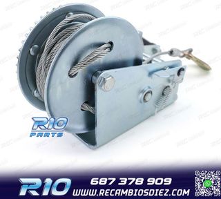 CABRESTANTE PROFESIONAL 1500KG Y 10 METROS