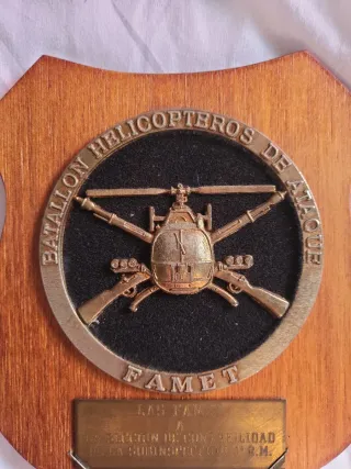 Escudo Batallón Helicópteros Ataque FAMET