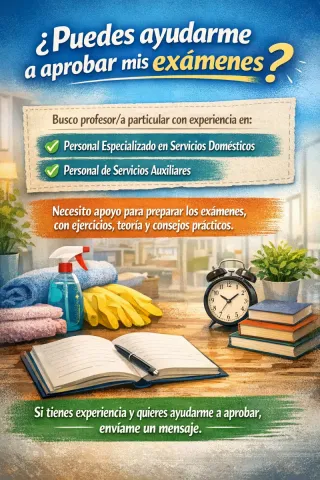 Busco profesor/a
