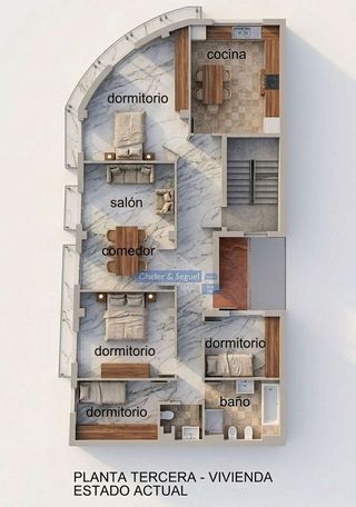 Piso en venta en Centro - El Castillo en Sagunto