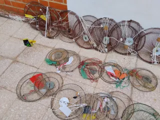 Redes de pesca para cangrejos