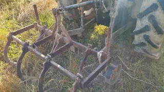 Tractor Barreiros 4000 v con fresas y vertederas
