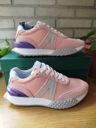 Lacoste Deluxe Mujer Rosa y Morado