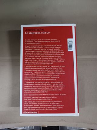 La duquesa ciervo - Andrés Ibáñez. Galaxia Gutenbe