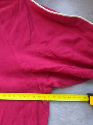 Polo Reebok Manga Larga Talla XL Rojo