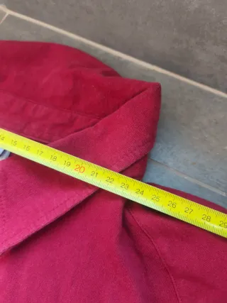 Polo Reebok Manga Larga Talla XL Rojo