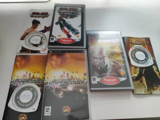 Juegos PSP: Tekken, God of War, Need for Speed