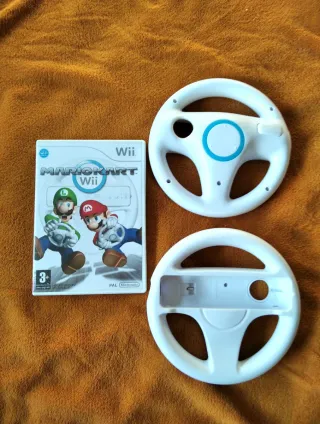 Mario Kart Wii + Volantes Wii