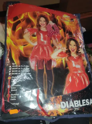 Disfraz Diablesa Halloween Niña