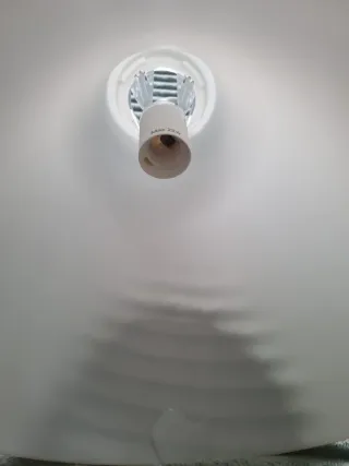 Lámpara colgante blanca