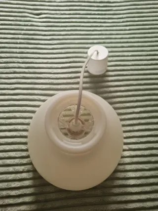 Lámpara colgante blanca