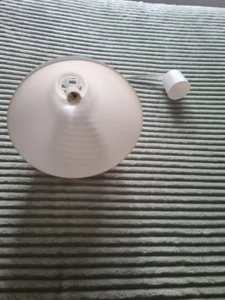 Lámpara colgante blanca