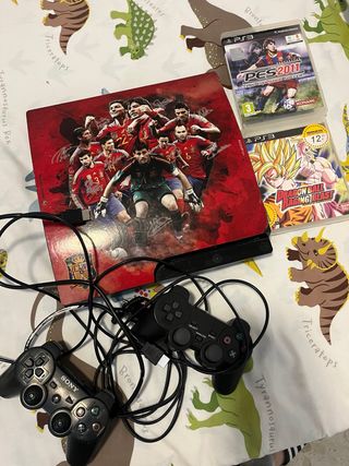 Console PS3 con giochi e controller