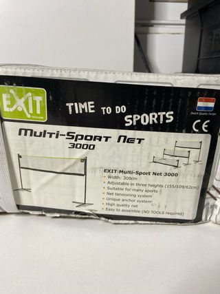 : Red deportiva EXIT 155x300cm ajustable