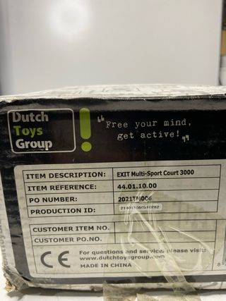 : Red deportiva EXIT 155x300cm ajustable