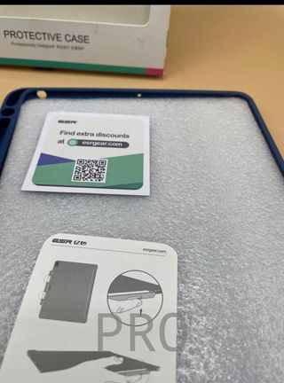 Custodia magnetica ESR per iPad Pro 11 2021/2020/2018, comoda fissazione magnetica, Modalita automatica di Riposo/Attivita, Supporto integrato per Pencil 2, Serie Rebound, Blu