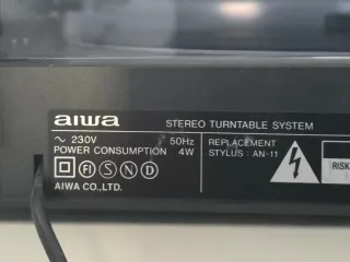 Giradischi Aiwa PX-E800E