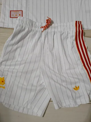 Completo Roma  Adidas Bianco e Rosso