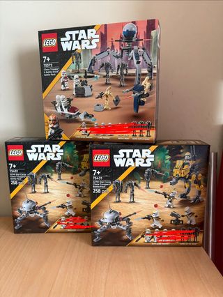 Lote LEGO Star Wars 75372 y 75431 para carlos