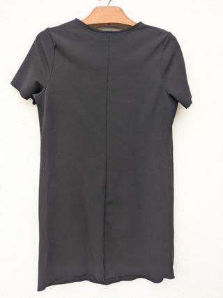 Zara abito M nero tunica nuovo