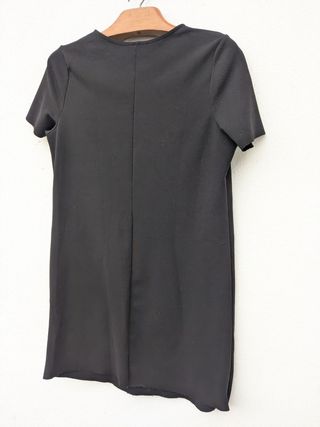 Zara abito M nero tunica nuovo