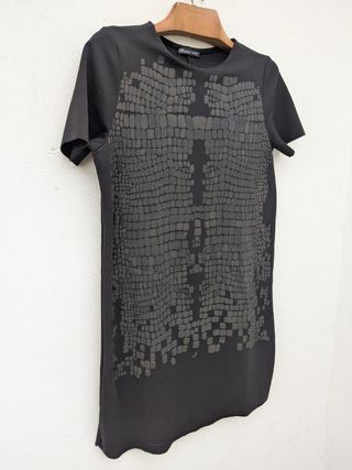 Zara abito M nero tunica nuovo