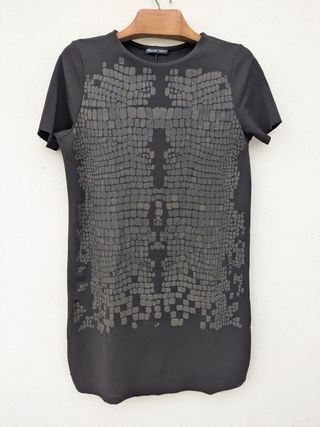 Zara abito M nero tunica nuovo