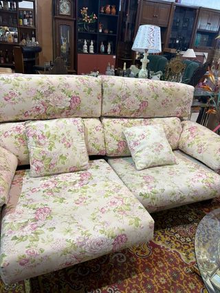 SOFÁS 3 Y 2 PLAZAS FLOREADOS
