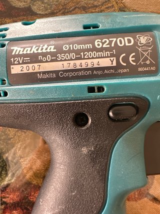 Makita 6270DWE3 Taladro Atornillador