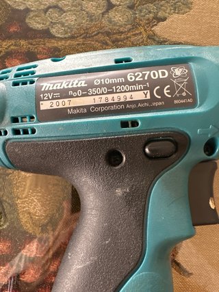 Makita 6270DWE3 Taladro Atornillador