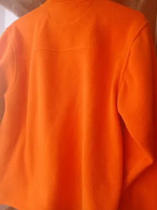 Chaqueta polar naranja