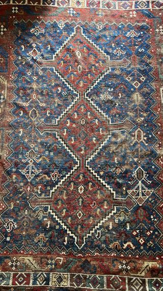 Tappeto Kilim Vintage Artigianale 2,02x166