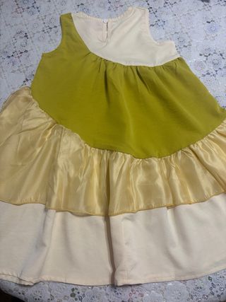 Vestido niña 5 años león