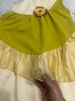 Vestido niña 5 años león