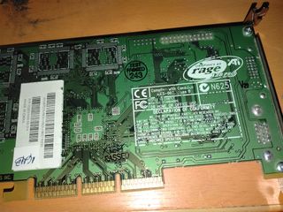 ATI RAGE 128 PRO AGP 16MB Tarjeta Gráfica