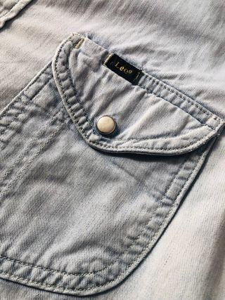 Camisa vaquera Lee azul desgastado