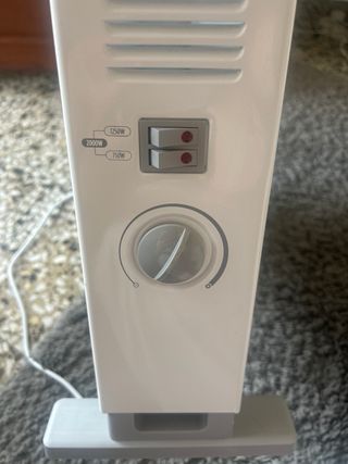 Calentador Eléctrico Carrefour Blanco