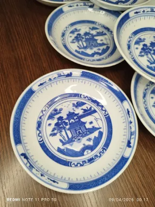 Lote 12 platitos porcelana china