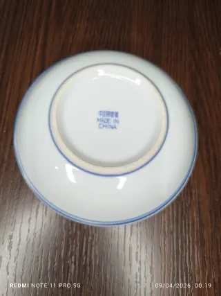 Lote 12 platitos porcelana china