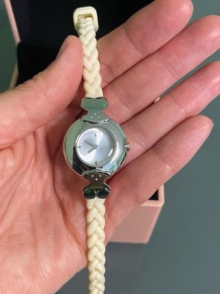 Reloj original NUEVOTOUS Plata Blanco puesto 1 vez