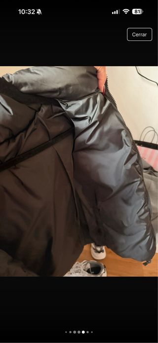 Chaqueta Versace L Barroca Negra y Dorada