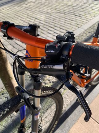Bicicleta MTB Merida Naranja Big Nine 600