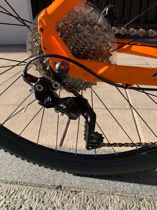 Bicicleta MTB Merida Naranja Big Nine 600