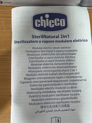 Sterilizzatore per biberon Chicco