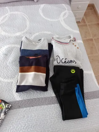 Lote Jerseys y pantalón chándal