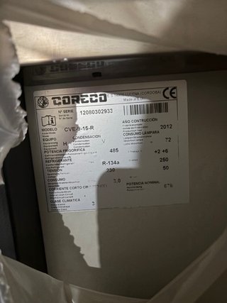 Vitrina Frigorífica CORECO