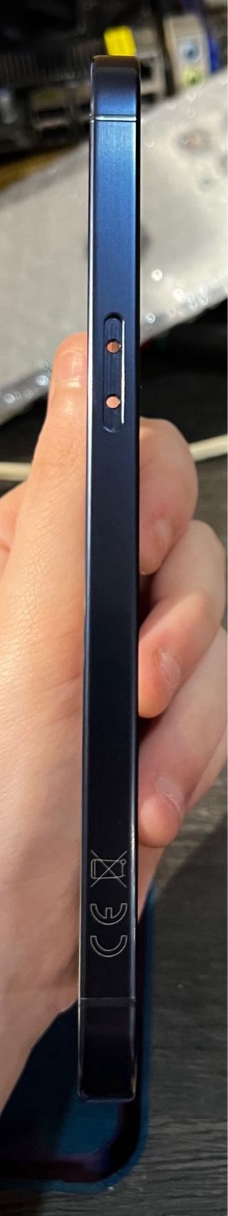 Carcaça iPhone 15 Pro Max Azul