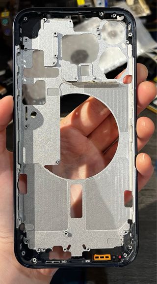 Carcaça iPhone 15 Pro Max Azul