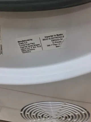 Secadora Grundig 9kg A+++