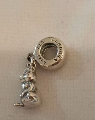 Charm Pandora Disney Tambor Bambi Plata S925